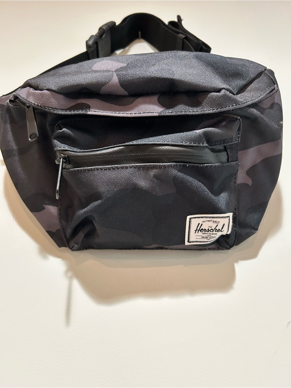 Herschel Supply Company Black Camo Fanny Pack